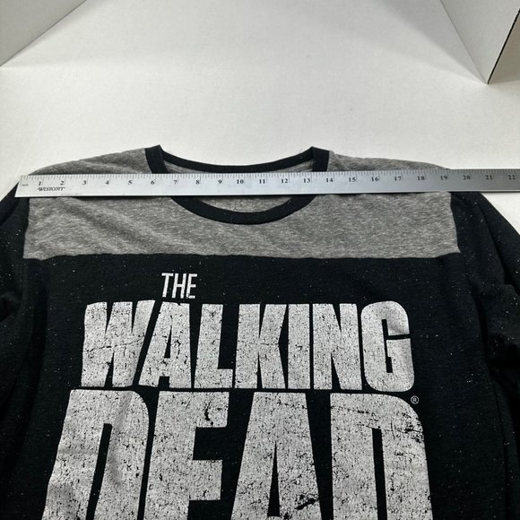 The Walking Dead Men's Size Unknown Long Sleeve Tee Shirt Black Preowned - Picture 5 of 10